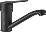 Kuchinox SAGRA, mosdócsaptelep forgó kifolyóval, matt fekete, LAV-BQR_726D (LAV-BQR_726D)