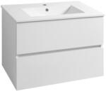 SAPHO Aqualine, PANEDA mosogató szekrény 74, 5x55x45, 2 cm, fehér, PN275 (PN275)