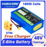 18650 48V 15Ah Lithium elektromos kerékpár akkumulátor (48V-15Ah-Li-ion-18650-LiitoKala)