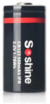 Soshine RCR123A IFR 550mAh 16340 újratölthető 3, 2V LiFePO4 fotóelem (Soshine-RCR123A-550)