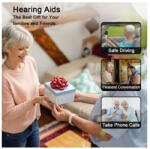  Időseknek tölthető hallókészülék (Hearing-In-The-Ear-F335)