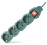 Entac 4 Plug 1,5 m Switch (ESE1.5G4-1.5-SW-G)