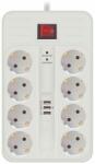 Technik 8 Plug + 3 USB Switch TP1254