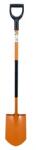 TOYA cazma profil drept, ascutit, maner in D (35721) Cazma