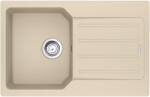 Franke Chiuveta bucatarie compozit fragranite Franke UCG 611-78, dreptunghiulara, 1 cuva cu picurator, 78x50x19 cm, adancime cuva 19 cm, Avena, 114.0735. 357 (114.0735.357) Chiuveta