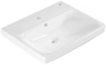 GROHE Euro Ceramic - Mosdókagyló 55x44 cm, túlfolyóval, csapnyílással, alpesi fehér színű 102430SH00 (102430SH00)