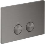 Axor FlushPlate - Öblítésvezérlés, szálcsiszolt fekete króm 42530340 (42530340)