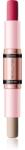 Revolution Blush & Highlight blush cremos și iluminator stick culoare Mauve Glow 2x4.3 g