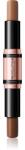 Revolution Beauty Fast Base baton pentru dublu contur culoare Dark 2x4.3 g