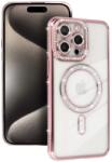 Toptel iPhone 17 Pink Bling Magsafe tok
