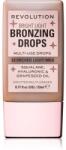 Revolution Bright Light Bronzing Drops crema bronzanta culoare Bronze Scorched 23 ml