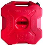 EMD4X4 Canistră din plastic cu supapă de aerisire și furtun flexibil de turnare inclus, roșu, 15L, 37 x 15 x 40 cm, Emd4x4