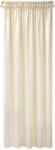 Eurofirany SIBEL Pierre Cardin Dekoratív függöny ráncolószalaggal, 140x270 cm, krém (378076)
