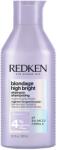 Redken Blondage High Bright Halványító sampon, Szőke hajra és tincsekre, 300ml