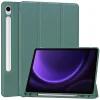 Techsuit - Flex Trifold (ceruzatartóval) - Samsung Galaxy Tab S10 FE Plus - Zöld tok