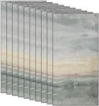 NEXTLY 30 db NEXTLY öntapadós márvány utánzatú tapéta szett, vízálló, állítható, erős ragasztóval, könnyen felhelyezhető, 5, 4 nm-es fedettség, 30x60 cm, 2 mm vastagság, 250-7 (s30-250-7)