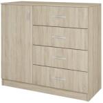 IRIM Paco komód, 100x43.5x91 cm, Sonoma Dark