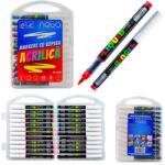 Nebo markerek, Akrilfestékkel, Ecsetvéggel, 24 szín