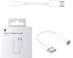 Apple Type - C - 3, 5 mm-es jack gyári átalakító adapter fehér (MW2Q3ZM/A)