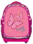 Yollo Ghiozdan anatomic Yollo YL010, 38 x 39 x 19.5 cm, Motiv butterfly love (YL010)