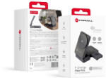 Forcell F-Energy 3 az 1-ben Flex Pro Qi2 MagSafe kompatibilis vezeték nélküli töltő (F-05) ezüst - mobilehome