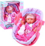 mh protect Doll + Baby Carrier - baba játék hordozóval, készlet (#ZA0453)