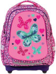 Yollo Ghiozdan anatomic YOLLO YL026, 38 cm, Motiv butterfly (YL026)