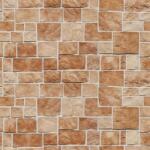  Öntapadó és mosható falfestmény Barna téglalap alakú kőfal, 300 x 250 cm