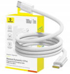 Baseus USB-C - USB-C 1 m Alb - vexio