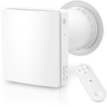  HOLTOP/AIRWOODS AV-TTW5-W egyhelyiséges hővisszanyerős szellőztető automata zsaluval, WiFi, páraérzékelős