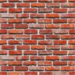  Öntapadó és mosható falfestmény Vörös téglafal, 250 x 150 cm