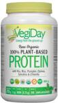 Natural Factors VegiDay 100% Plant-Based Protein, fără gust, 840 g, Natural Factors