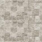  Öntapadó és mosható falfestmény Szürke téglalap alakú kőfal, 300 x 200 cm