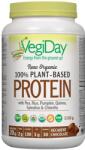Natural Factors VegiDay 100% Plant-Based Protein, ciocolată, 1110 g, Natural Factors