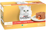 Gourmet 16x85g Gourmet Gold Melting Heart nedves macskatáp 2 halas változattal