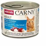 Animonda Carny Adult - Marha, tőkehal és petrezselyem 6 x 200 g
