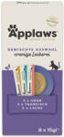 Applaws 32x15g Applaws mix csomag (3 féle) krémes finomság gazdaságos csomag, macska snack