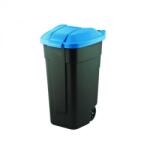 Keter Görgös szelektív szemetes Fekete/Kék 110L (214127) - homelux