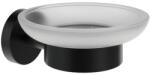  Kona KN 200.20BLM szappantartó tálkával, matt fekete (X07P1308)