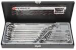 Forsage 16 Darabos Lapos és Villás Kulcs Készlet CR-V Acél Táskában (F5450)