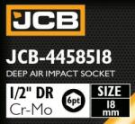JCB ÜTDOBÓ MEGHAJTÓ 1/2" Cr-Mo 6-szögletű 18mm Rugós Kulcs (F59479)