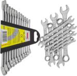 WMC TOOLS 12 darabos 6-19mm-es nyitott végű villáskulcs készlet (F54291)