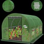 GardenLine KERTEKHEZ VALÓ ZÖLD FÓLIÁS TÜNEL 3 SZEGMENS (NEW SOLUTION) 3 x 2 x 2 M *5207 (CH-TUN5207)
