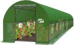 Garden Line KERTI FÓLIÁS ALAGÚT 10-SZEGMENSZES ZÖLD 10 x 4 x 2 M *8009 (CH-TUN8009)