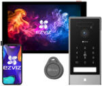 EZVIZ HP7 PRO - Széleslátószögű IP 2-vezetékes 4K kaputelefon, WiFi, Kódkibocsátó, Olvasó, Arcazonosító - EZVIZ (EC-34980)