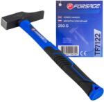 Forsage Zárcsavarozó kalapács 250g in Hungarian can be translated as "Zárásló kalapács 250g". However, for SEO purposes, it's often beneficial to include keywords. A more SEO-friendly version could be "Zárásl