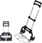 CHOMIK Összecsukható ALUMÍNIUM SZÁLLÍTÓ KOCSI 39, 5 x 42 x 100 CM TEHERBELÍRÁS: 70 KG *5102 (CH-REA5102)