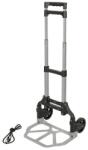 ROCK FORCE Összecsukható kézi szállítókocsi 80 kg teherbírással platformmal (F51822)