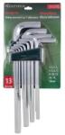 Rock FORCE Hexagonális imbuszkulcs készlet 2-19mm, 13 darabos (F27354)