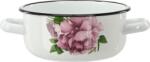 Chomik Enamelált fazék két füllel 1, 5 L 16 cm Fehér Pivónia Laura *9136 (CH-EMA9136)